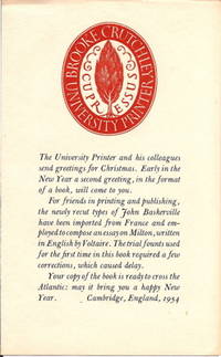 VOLTAIRE'S ESSAY ON MILTON