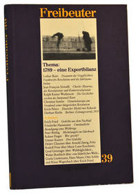 Freibeuter 39 (1988) ; Thema: 1789 - eine Exportbilanz
