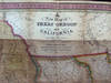Mitchell's New Map of Texas, Oregon and California with the Regions Adjoining