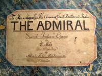 The Admiral. Grand Indian Opera in 4 Acts (time 19th Century). [Subtitle]: Musical manuscript full score of the complete work, most likely in the composer's autograph