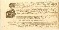A Very Early Jonathan Belcher Signed Document