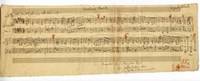 Autograph musical manuscript. Devotional Melody No. 67