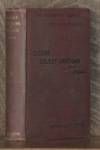 CICERO, SELECT ORATIONS