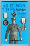 As It Was then Recollections 1896-1930