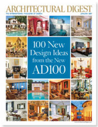 Architectural Digest 1/07 100 NEW DESIGN IDEAS FROM THE NEW AD100