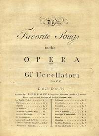 The Favorite Songs in the Opera Gl' Uccellatori