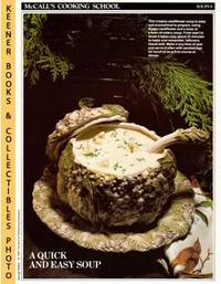McCall's Cooking School Recipe Card: Soups 8 - Cream-Of-Cauliflower Soup  (Replacement McCall's Recipage or Recipe Card For 3-Ring Binders)