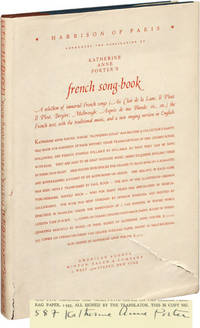 Katherine Anne Porter's French Song-Book (Signed First Edition)