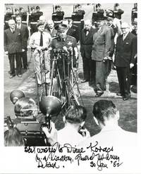 Ridgway Signs A Photograph