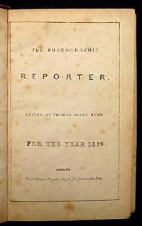 THE PHONOGRAPHIC REPORTER. FOR THE YEAR 1859