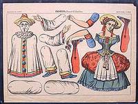 PANTINS. Pierrot & Colombine