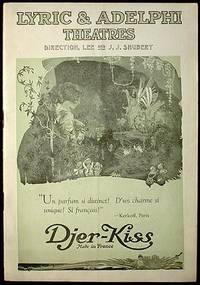 Buddies Playbill 1921 Philadelphia Lyric Theatre Buddies Playbill 1921 Philadelphia Lyric Theatre