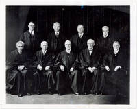 8" x 10" Black-and-White Portrait Photograph of the Hughes Court