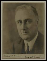 A Large Franklin D. Roosevelt Photograph Inscribed To A Shakespeare Scholar