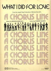 a review of what i did for love a ballad by marvin hamlisch and edward kleban Listen to songs from the album a chorus line - 40th anniversary celebration (original broadway cast recording), including opening: i hope i get it, i can do that, at the ballet, and many more buy the album for $999 songs start at $129. a review of what i did for love a ballad by marvin hamlisch and edward kleban Listen to songs from the album a chorus line - 40th anniversary celebration (original broadway cast recording), including opening: i hope i get it, i can do that, at the ballet, and many more buy the album for $999 songs start at $129.