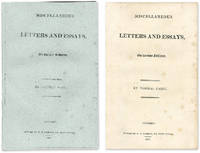 Miscellaneous Letters and Essays, On Various Subjects