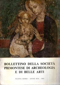 BOLLETTINO DELLA SOCIETA' PIEMONTESE DI ARCHEOLOGIA E DI BELLE ARTI