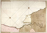 I. Carte Particuliere des Costes de Normandie Depuis Dieppe jusqu'a la pointe de la Per&ccedil;&eacute;e en Bessin. Faite Par Ordre Exprez du Roy de France