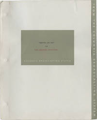 Maestro and Man (Original Screenplay Treatment)