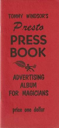 TOMMY WINDSOR'S PRESTO PRESS BOOK: