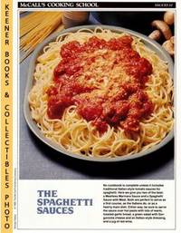 McCall's Cooking School Recipe Card: Sauces 10 - Meatless Marinara Sauce &  Spaghetti Sauce With Meat (Replacement McCall's Recipage or Recipe Card  For 3-Ring Binders)