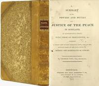 A Summary of the Powers and Duties of a Justice of the Peace in