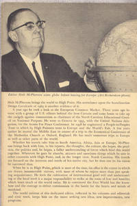 European Report 1963; Also a Report By Mrs. Holt McPherson, President of Burbank Flower Club, on the International Horticulture Exhibition, Hamburg 1963 European Report 1963; Also a Report By Mrs. Holt McPherson, President of Burbank Flower Club, on the International Horticulture Exhibition, Hamburg 1963