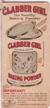 CLABBER GIRL BAKING POWDER "WANT BOOK
