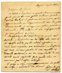 Autograph letter signed "L. Lablache" to the impresario Gottardi