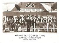 PROFESSIONAL PHOTOGRAPH  OF THE EVANGEL TEMPLE CHOIR AND PASTOR JIMMY SNOW: