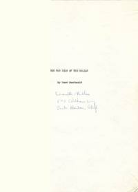 THE FAR SIDE OF THE DOLLAR. Typescript Signed