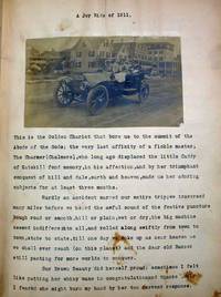 "A JOY RIDE Of 1911".   A Chalmers Automobile Tour of New England