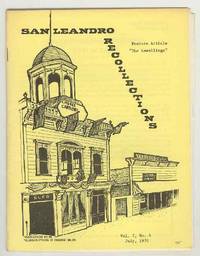 SAN LEANDRO RECOLLECTIONS (Volume 2, No. 4, July 1970) - Feature  article: The Lewellings