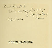 GREEN MANSIONS: A ROMANCE OF THE TROPICAL FOREST