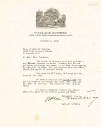 Wallace Nutting Writes About Furniture