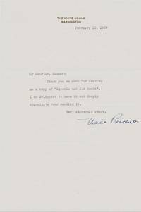 Eleanor Roosevelt Thanks An Author For Lincoln And His Books
