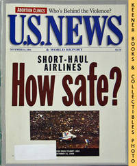 U. S. News & World Report Magazine - November 14, 1994 (Short - Haul  Airlines - How Safe?)
