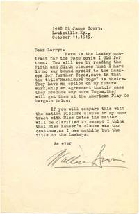 An Early Letter Mentioning His Film Hashumura Togo