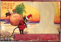ORIGINAL WATERCOLOR FOR CHRISTMAS CARD