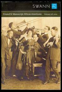 Printed & Manuscript African-Americana (Public Auction Sale 1926, Thursday, February 28, 2002)
