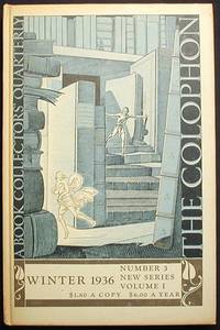 The Colophon New Series: A Quarterly for Bookmen--Winter 1936 Vol. 1 No. 3