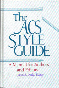 ACS Style Guide ACS Style Guide