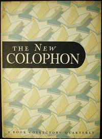 The New Colophon: A Book Collectors' Quarterly vol. 1 Part 4 October 1948