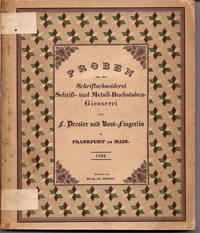 PROBEN Aus der Schriftschneiderei Schrift- und Metall-Buchstaben-Giesserei