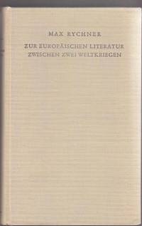 Zur europaischen Literatur zwischen zwei Weltkriegen Zur europaischen Literatur zwischen zwei Weltkriegen