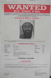 6 FBI Wanted Posters - Usama Bin Laden; Sheikh Ahmed Salim Swedan; Khalfan Khamis Mohammed; Mustafa Mohamed Fadhil; Fahid Mohammed Ally; and Ahmed Khalfan Ghailani