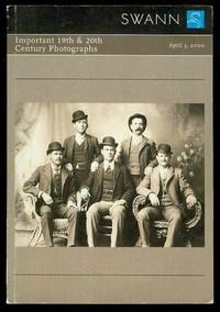Important 19th & 20th Century Photographs (Public Auction Sale 1855, April 3, 2000)