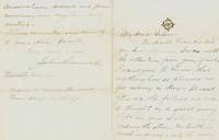 A Handwritten Letter By The Co-Founder Of Sears