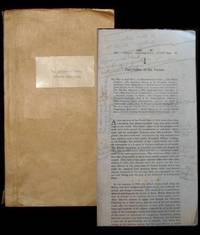 The Second World War, Volume I, The Gathering Storm, a pre-publication galley proof with comments