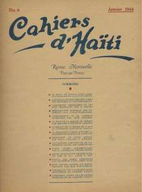 Cahiers D'Haiti. No. 6 (Janvier 1944)
